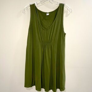 Old Navy Olive Maternity Tank Sz M